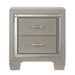 Platinum Youth Nightstand - Venta Furnishings (San Antonio,TX)