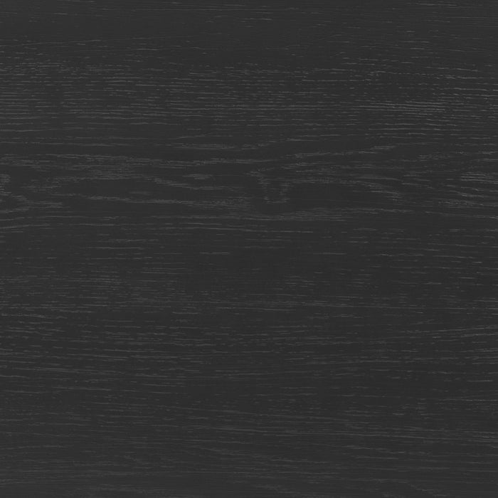 Portland Square Back Barstool with Grey Fabric in Black (2 Per Carton)