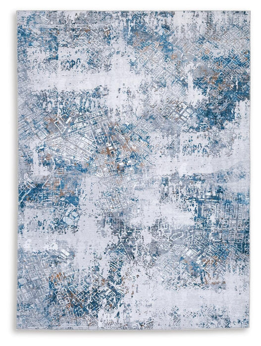 Garyard 5' x 7' Washable Rug - Venta Furnishings (San Antonio,TX)