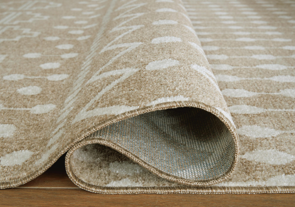 Bunchly 7'10" x 10'3" Washable Rug - Venta Furnishings (San Antonio,TX)