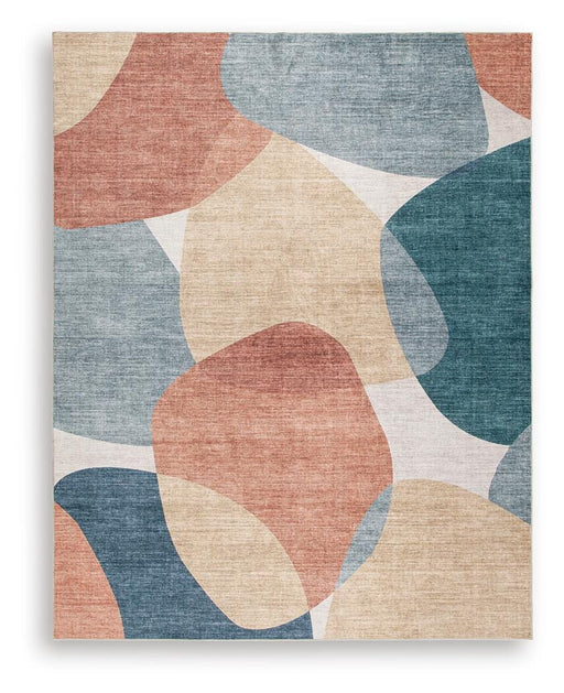Chanleigh Washable 7'6" x 9'6" Area Rug - Venta Furnishings (San Antonio,TX)