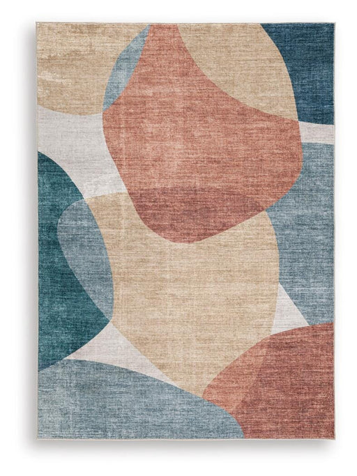 Chanleigh Washable 5' x 7' Area Rug - Venta Furnishings (San Antonio,TX)