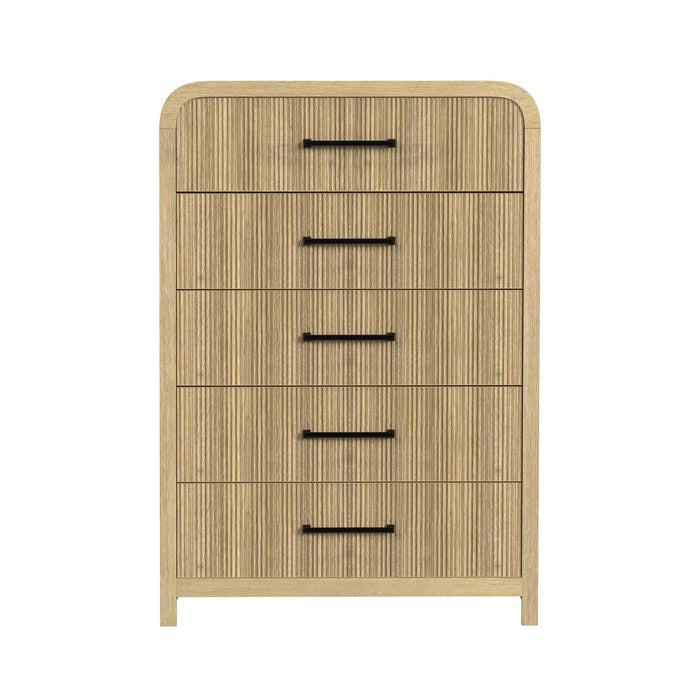 Ridgemont 5-Drawer Chest in Natural