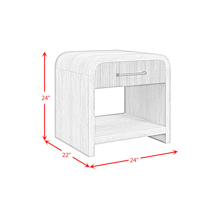 Ridgemont 2PC Occasional Table Set in Natural-Coffee Table & End Table