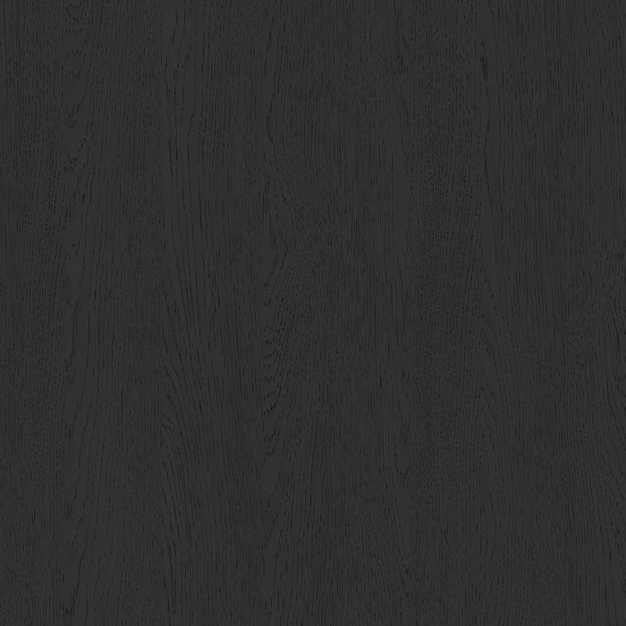 Ridgemont Open Bookcase in Black with Grain