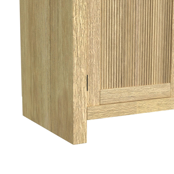 Ridgemont Large Bookcase in Natural