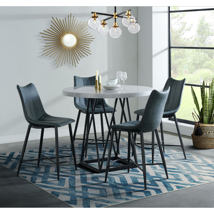 Riko Counter Height Side Chair Set - Venta Furnishings (San Antonio,TX)