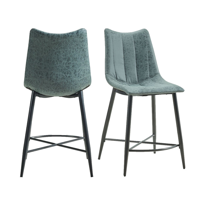 Riko Counter Height Side Chair Set - Venta Furnishings (San Antonio,TX)