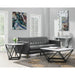 Riko End Table W/ Metal Leg - Venta Furnishings (San Antonio,TX)