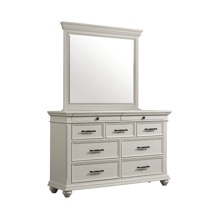 Slater 9-Drawer Dresser with Mirror - Venta Furnishings (San Antonio,TX)