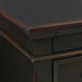 Slater Dresser & Mirror Set Black - Venta Furnishings (San Antonio,TX)