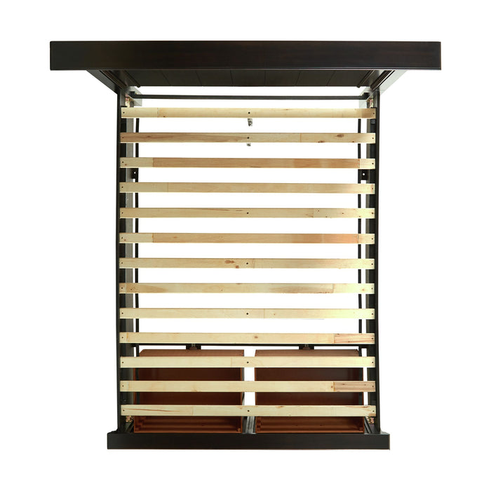 Slater Platform Storage Bedroom Set Black