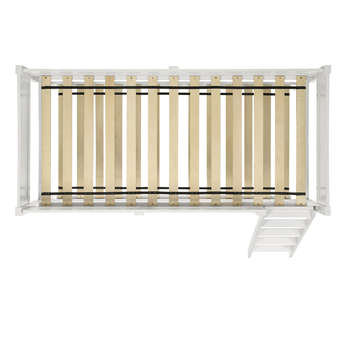 Sami Over Bunk White - Venta Furnishings (San Antonio,TX)