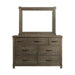 Scott 7-Drawer Dresser with Mirror Set - Venta Furnishings (San Antonio,TX)