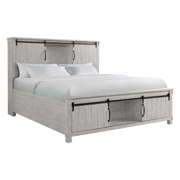 Scott Storage Bed White Finish