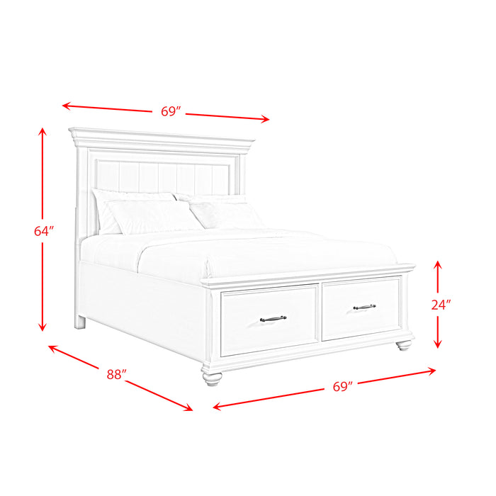 Slater Platform Storage Bedroom Set
