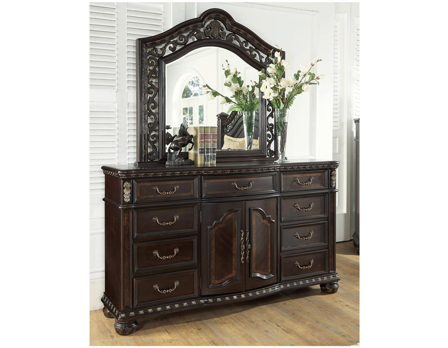 Steve Silver Monte Carlo 9 Drawer Dresser in Cocoa