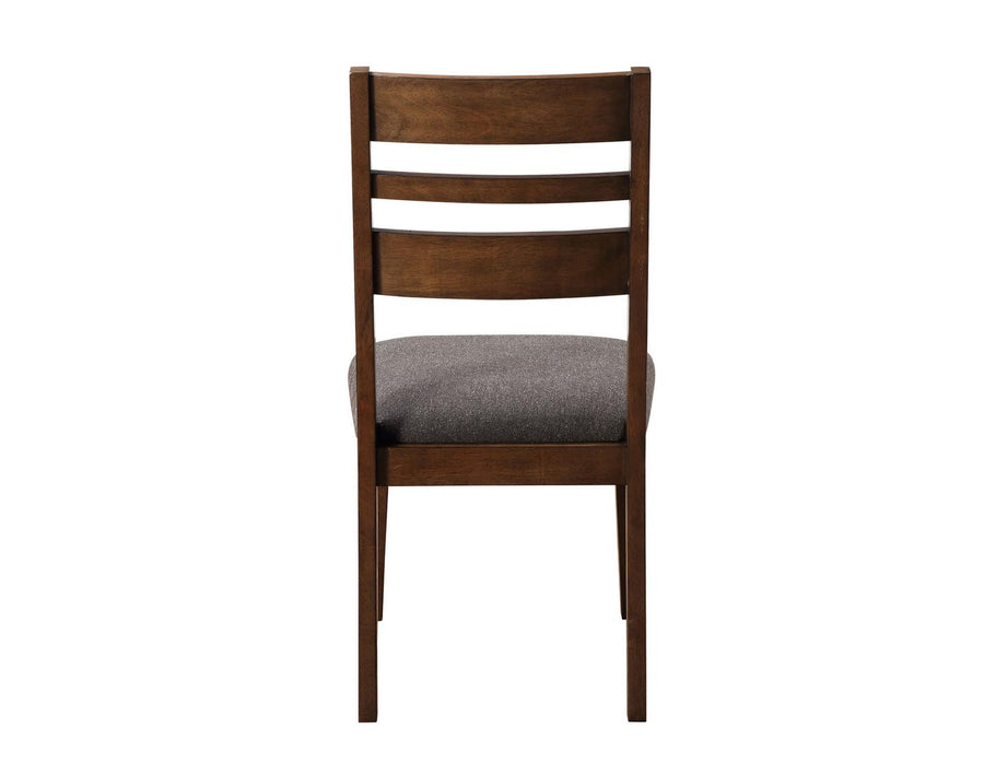 Steve Silver Stratford Side Chair in Walnut  (Set of 2) - Venta Furnishings (San Antonio,TX)