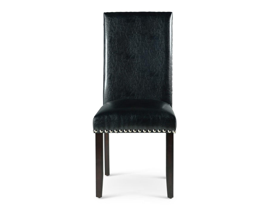 Steve Silver Westby Black Side Chair in Ebony Wood (Set of 2)