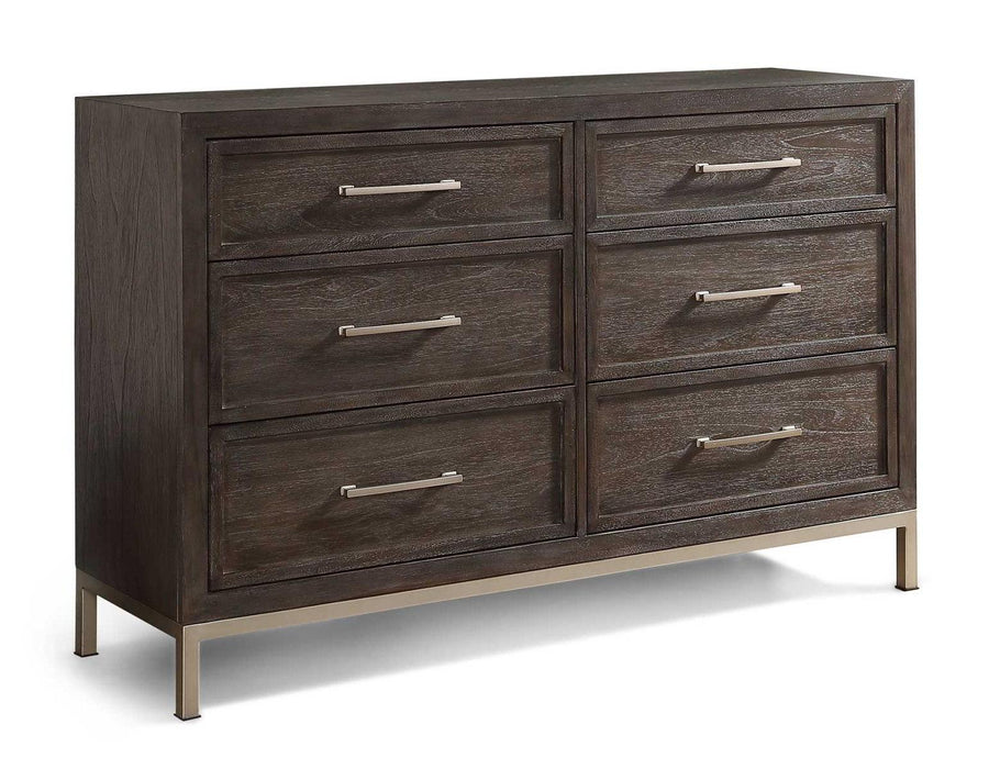 Steve Silver Broomfield 6 Drawer Dresser in Walnut image