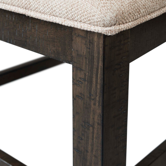 Stone Wooden Swirl Back Side Chair (2 Per Pack)