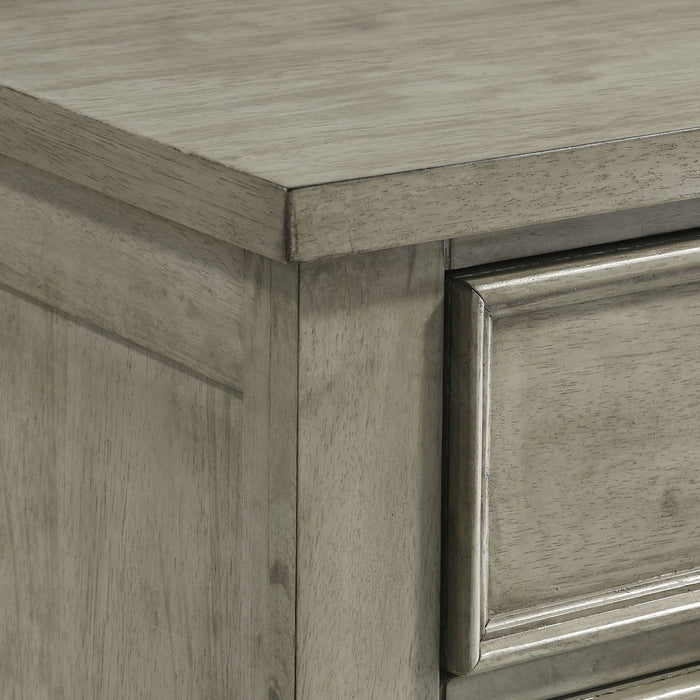 Sullivan 6-Drawer Chest in Drift Grey