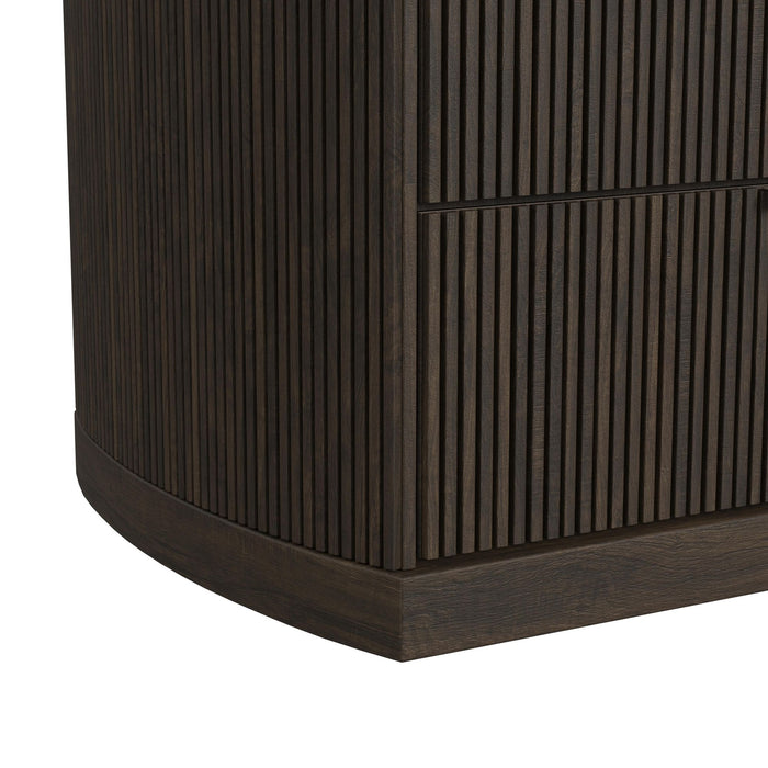 Sylvie 7-Drawer Dresser in Dark Brown