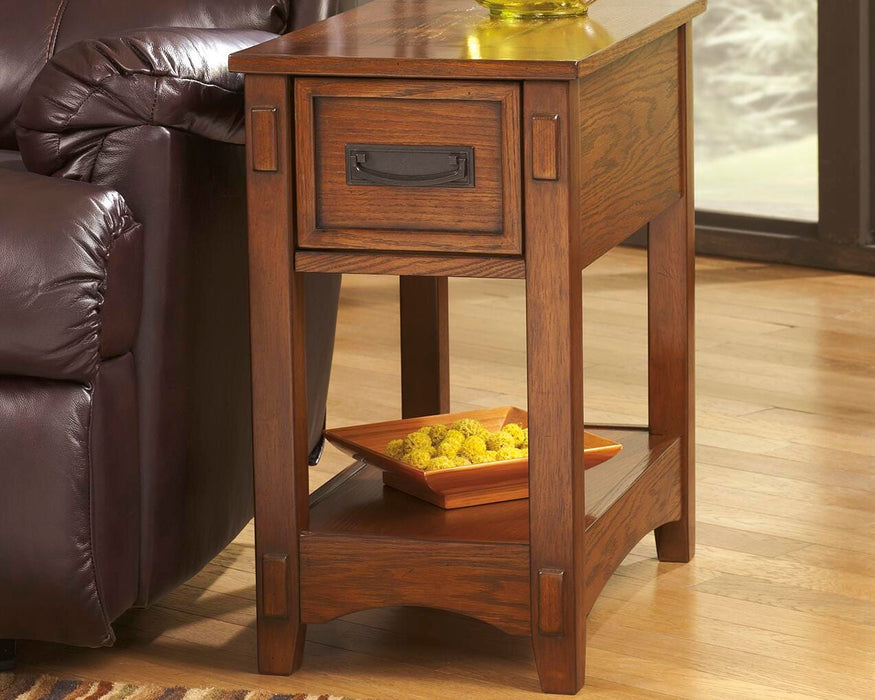 Breegin Chairside End Table - Venta Furnishings (San Antonio,TX)