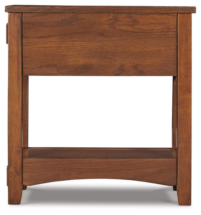 Breegin Chairside End Table - Venta Furnishings (San Antonio,TX)