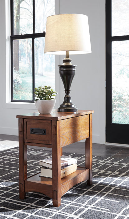 Breegin Chairside End Table - Venta Furnishings (San Antonio,TX)