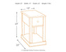 Breegin Chairside End Table - Venta Furnishings (San Antonio,TX)