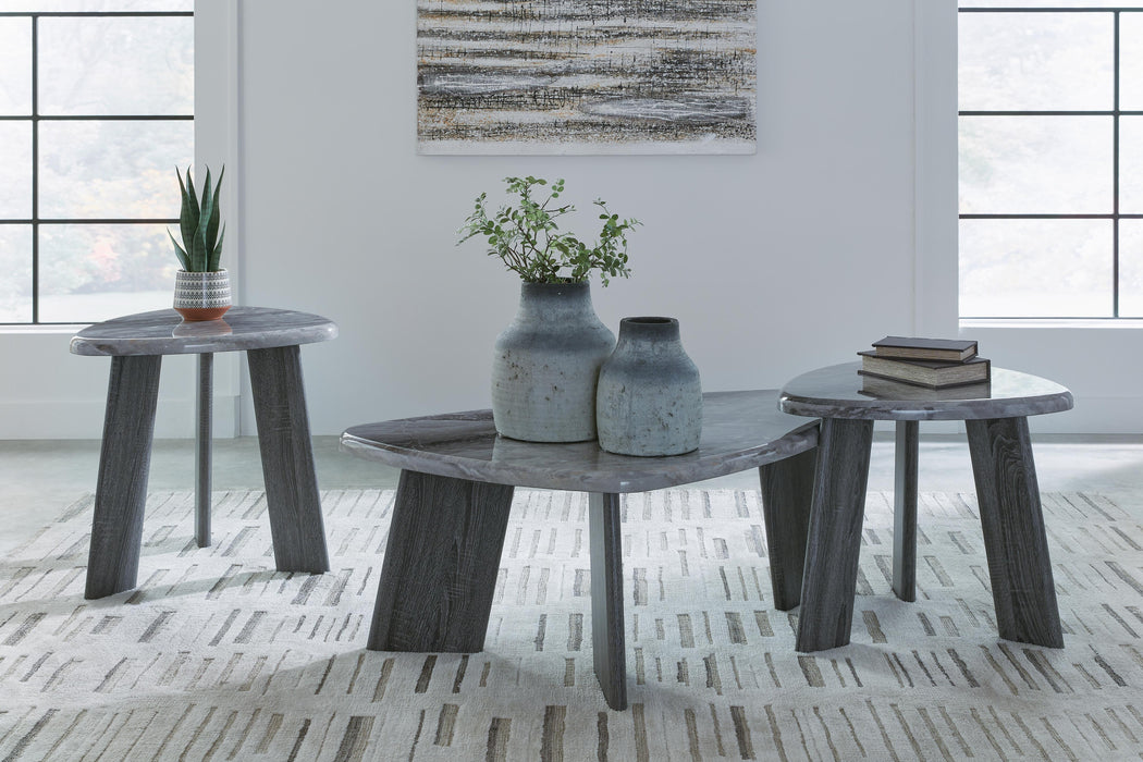 Bluebond Table (Set of 3) - Venta Furnishings (San Antonio,TX)