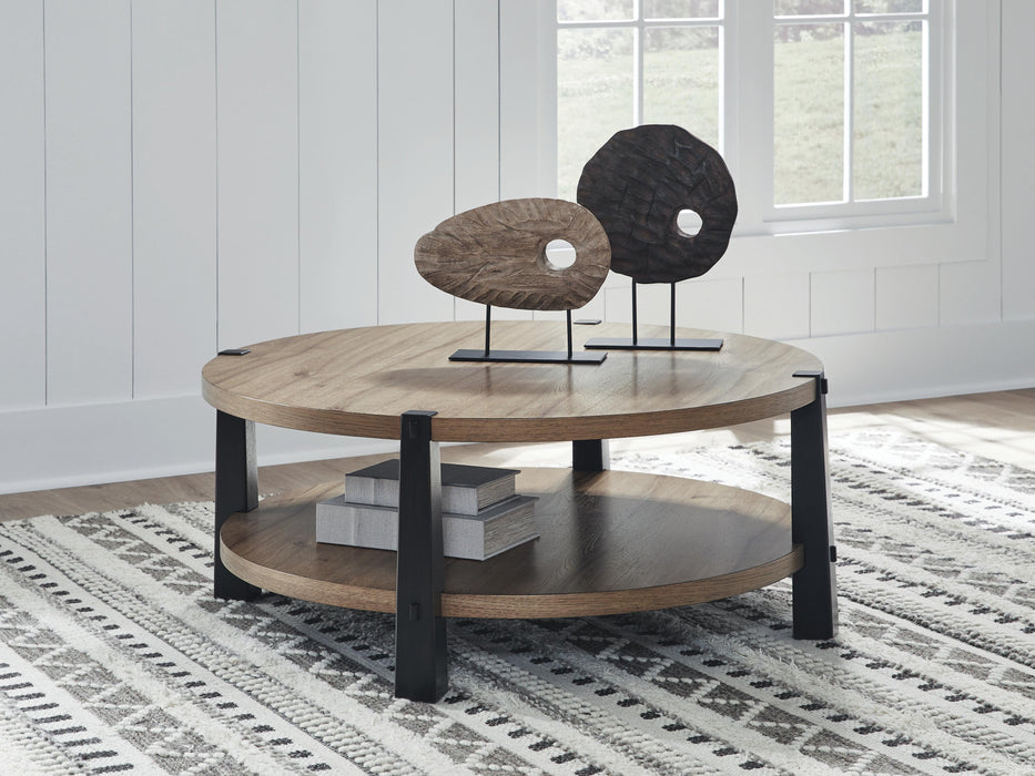 Ridgester Coffee Table - Venta Furnishings (San Antonio,TX)