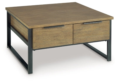 Montia Lift-Top Coffee Table - Venta Furnishings (San Antonio,TX)