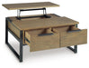 Montia Lift-Top Coffee Table - Venta Furnishings (San Antonio,TX)