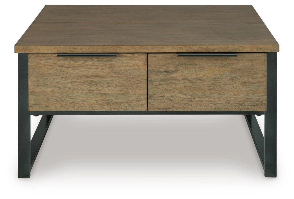 Montia Lift-Top Coffee Table - Venta Furnishings (San Antonio,TX)