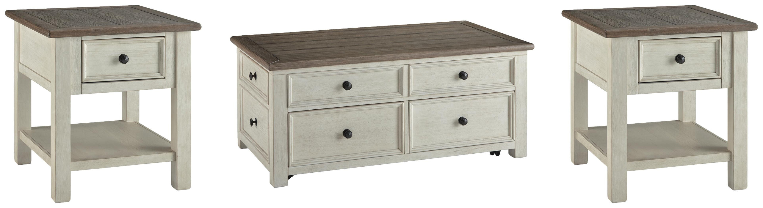 Bolanburg Occasional Table Set - Venta Furnishings (San Antonio,TX)