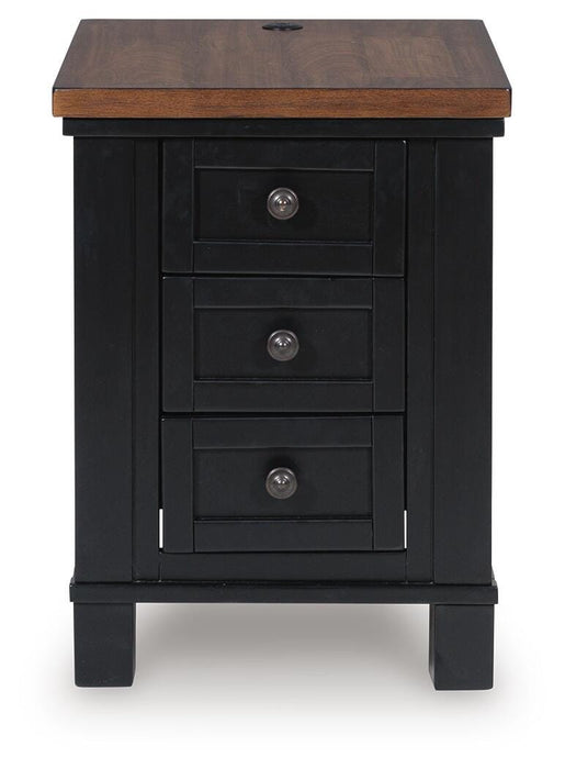 Wildenauer Chairside End Table - Venta Furnishings (San Antonio,TX)