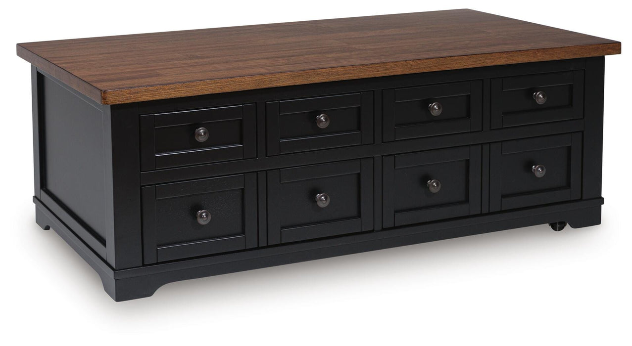 Wildenauer Lift-Top Coffee Table - Venta Furnishings (San Antonio,TX)