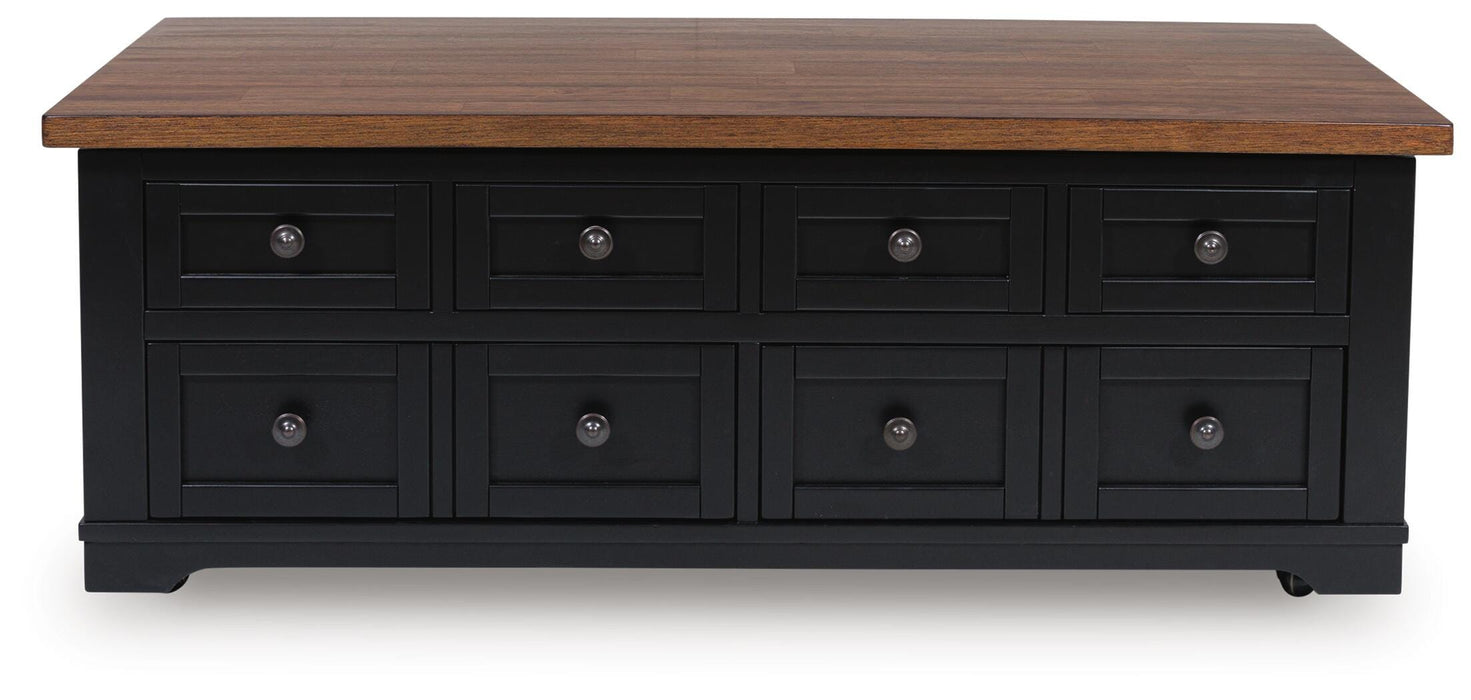 Wildenauer Lift-Top Coffee Table - Venta Furnishings (San Antonio,TX)