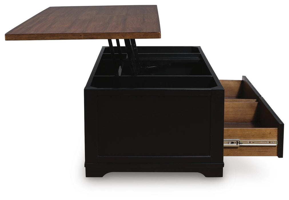 Wildenauer Lift-Top Coffee Table - Venta Furnishings (San Antonio,TX)