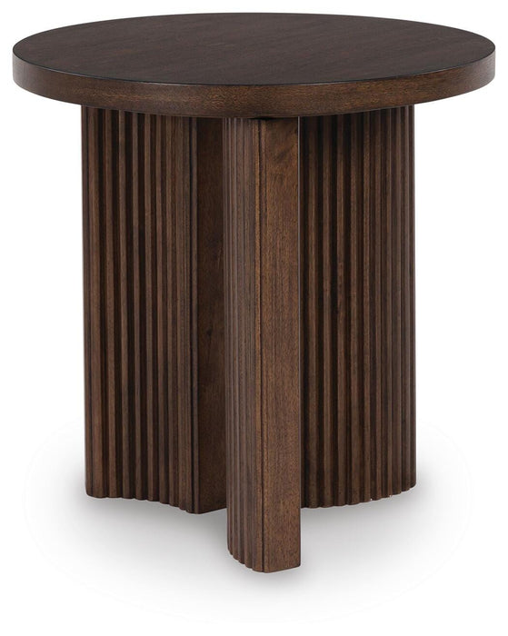 Korestone End Table - Venta Furnishings (San Antonio,TX)