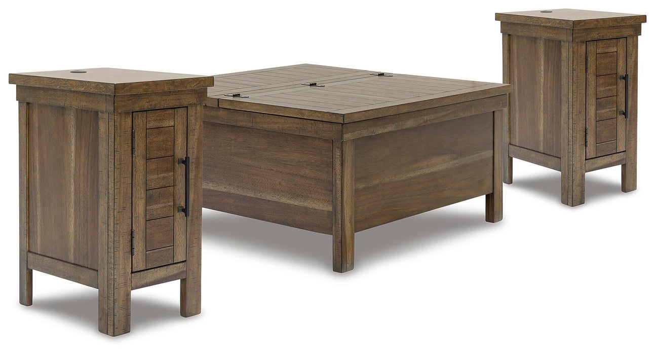 Moriville Occasional Table Set - Venta Furnishings (San Antonio,TX)