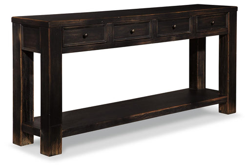 Gavelston Sofa/Console Table - Venta Furnishings (San Antonio,TX)
