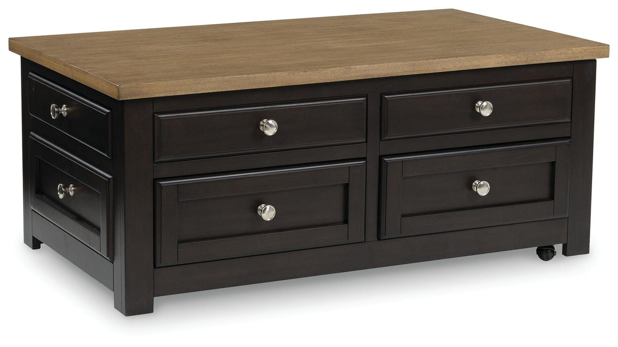 Drazmine Lift-Top Coffee Table - Venta Furnishings (San Antonio,TX)