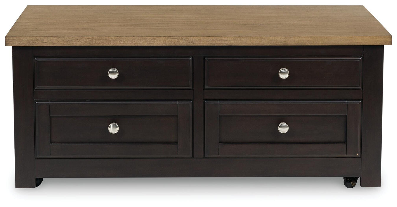 Drazmine Lift-Top Coffee Table - Venta Furnishings (San Antonio,TX)