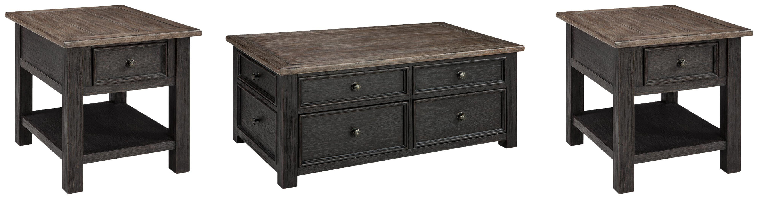 Tyler Creek Occasional Table Set - Venta Furnishings (San Antonio,TX)