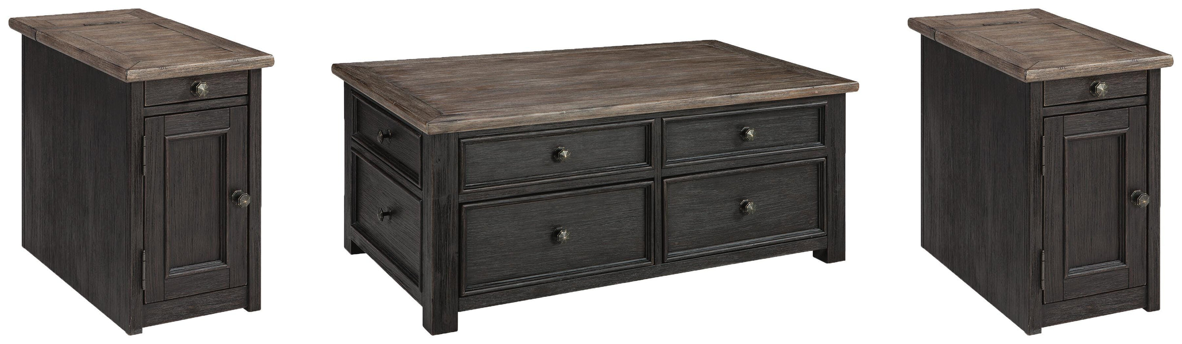 Tyler Creek Occasional Table Set - Venta Furnishings (San Antonio,TX)