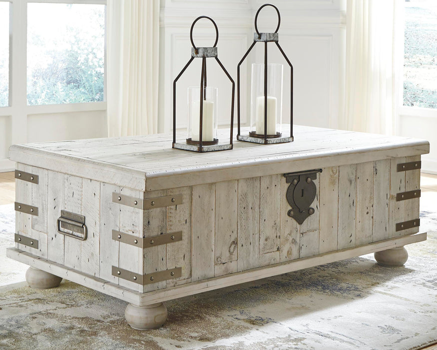 Carynhurst Coffee Table with Lift Top - Venta Furnishings (San Antonio,TX)