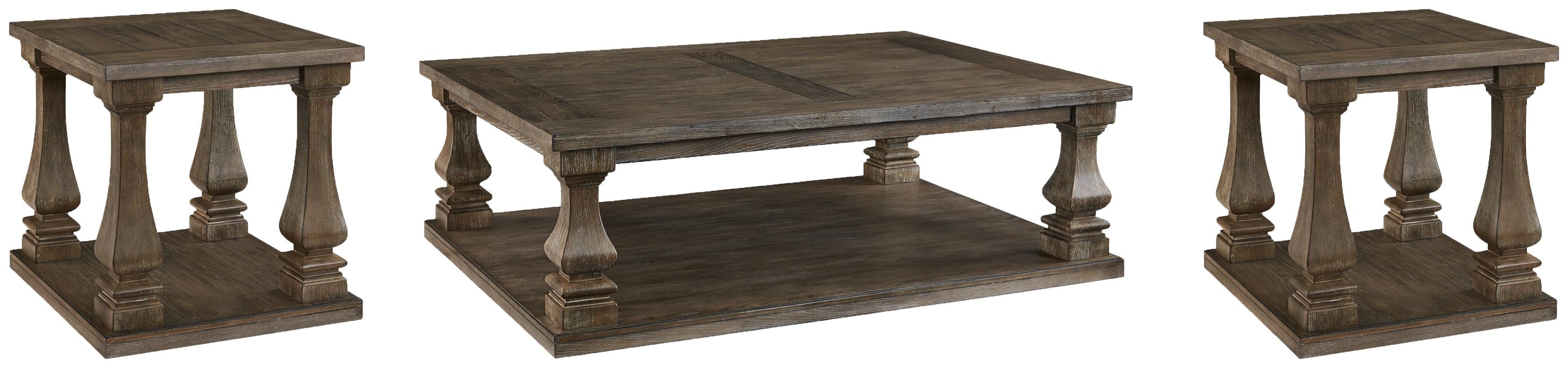 Johnelle Occasional Table Set - Venta Furnishings (San Antonio,TX)